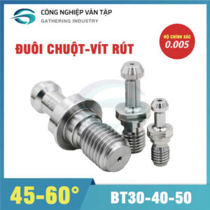Đuôi chuột BT, Vít rút, Đuôi rút, BT Pull Stud sử dụng cho đầu kẹp BT30-40-50