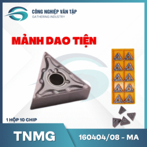 Hộp 10 Mảnh Dao CNC Mã TNMG160404/08 Màu Tím - Vân Tập Việt Nam