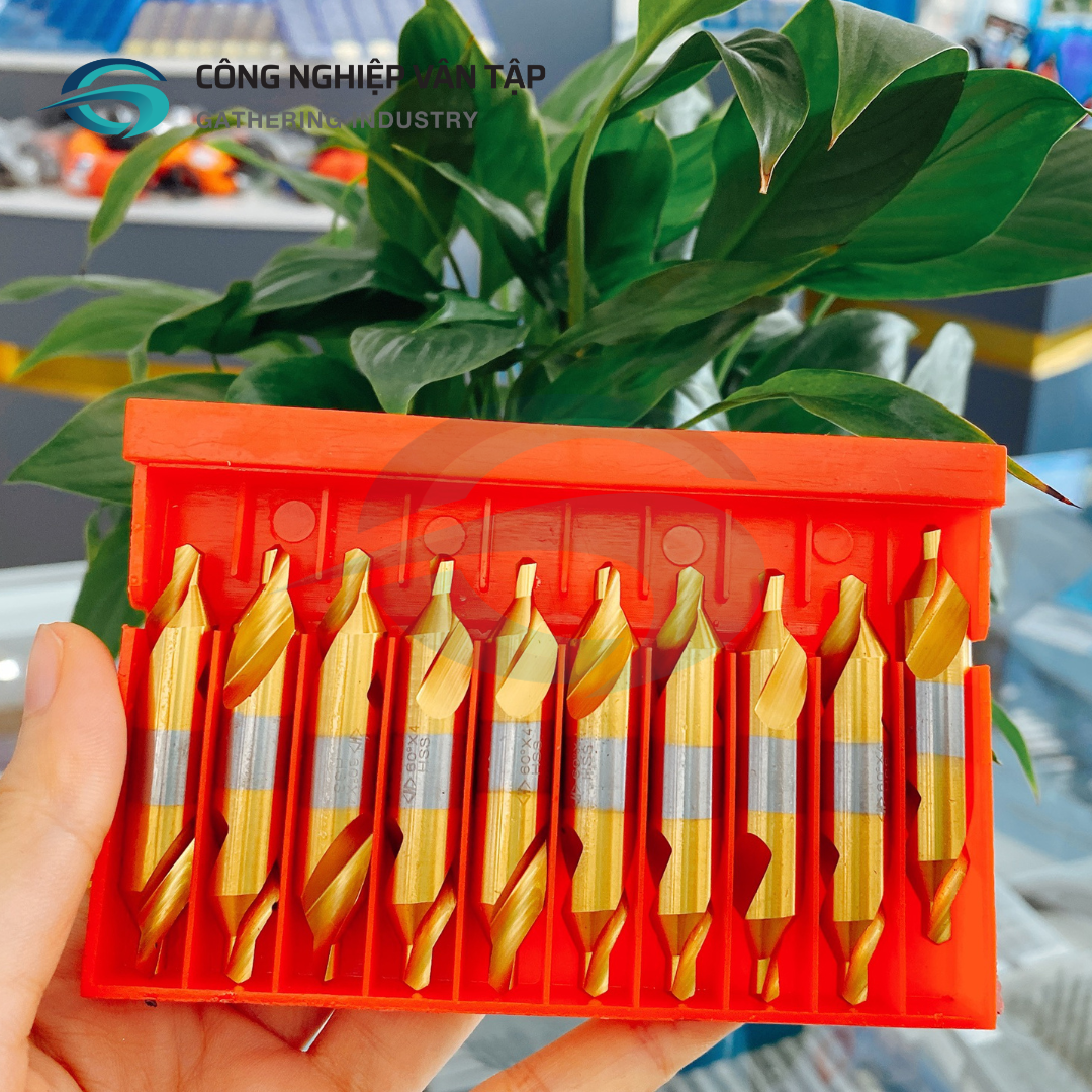 Mũi khoan định tâm HSS 60 độ A/B 1-6 - Ảnh 7