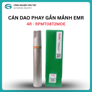 Cán dao tiện lỗ hợp kim EMR 4R Hãng SUKEN lắp mảnh RPMT08T2MOE
