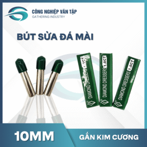 Bút sửa đá mài đầu gắn kim cương 10mm