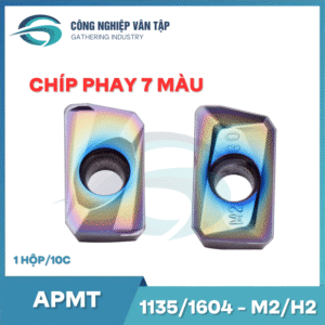 Hộp 10 Mảnh Chíp Phay 7 Màu - Vân Tập Việt Nam