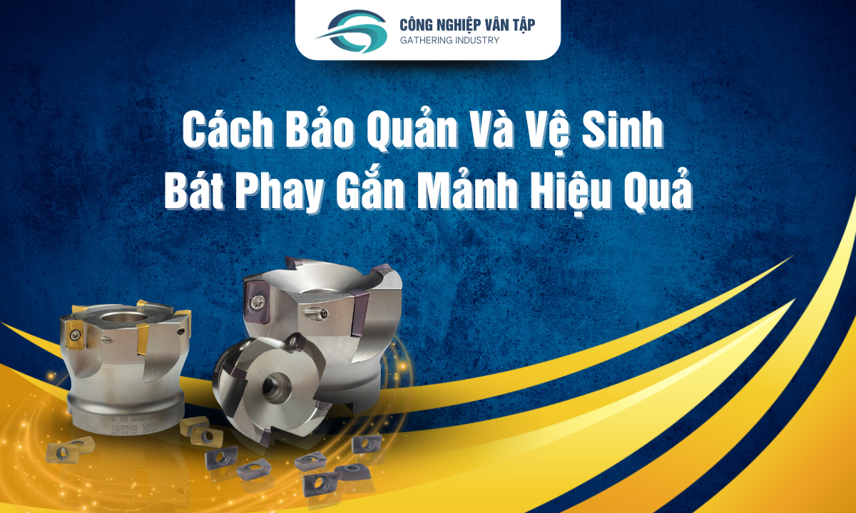 Bát phay gắn mảnh