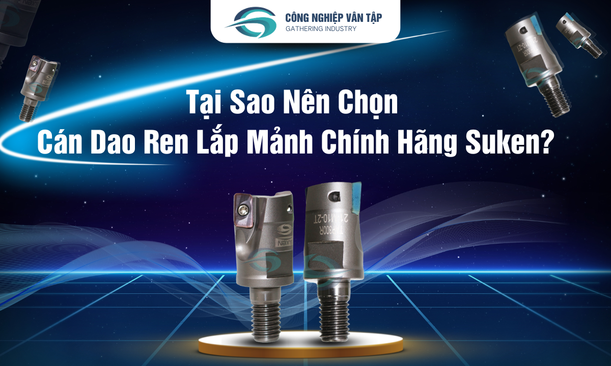 Cán dao ren lắp mảnh