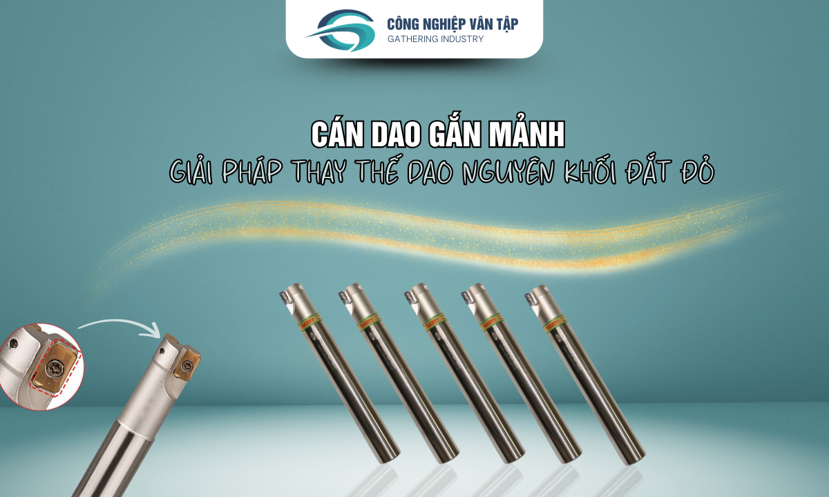 cán dao gắn mảnh
