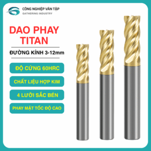 Dao phay titan chất liệu hợp kim