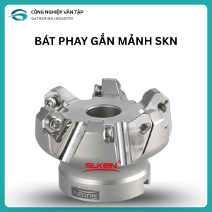 Bát phay gắn mảnh SKN hãng SUKEN lắp mảnh SNMU1305ANTR, ONMU050505