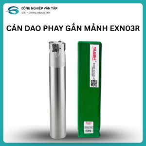 Cán dao phay gắn mảnh EXN03R hãng SUKEN lắp mảnh LNMU0303